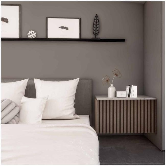Das Schlafzimmer mit Balkon ist stilvoll entwickelt und bietet durch Innenarchitektur einen ruhigen Rückzugsort. Das schicke Schlafzimmer mit Balkon zeichnet sich durch eine ruhige, stilvolle Raumgestaltung und Innenarchitektur als Rückzugsort aus. Ein stilvoller und ruhiger Rückzugsort wird durch die Raumgestaltung und Innenarchitektur des eleganten Schlafzimmers mit Balkon macht möglich.
