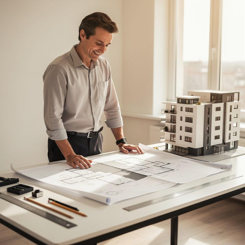 Wohnungsbau Architektur 
